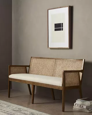 Antonia Cane Dining Bench additional view 3