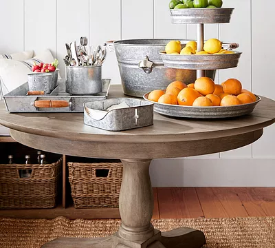 Owen Round Pedestal Extending Dining Table additional view 1