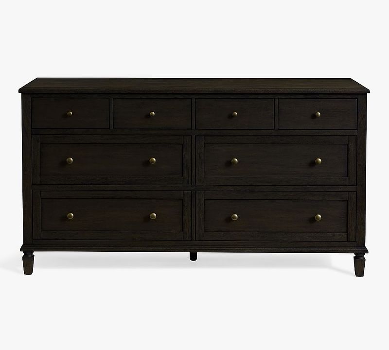 Sausalito 8-Drawer Dresser by Pottery Barn (Charcoal, 8 Drawer