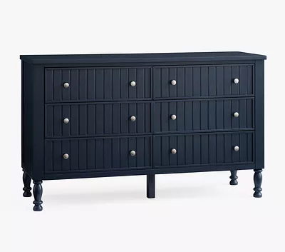 pottery barn blue dresser Pottery Barn Camp Extra Wide Dresser