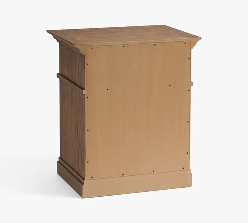 Livingston Nightstand, Loden Brown, 24"