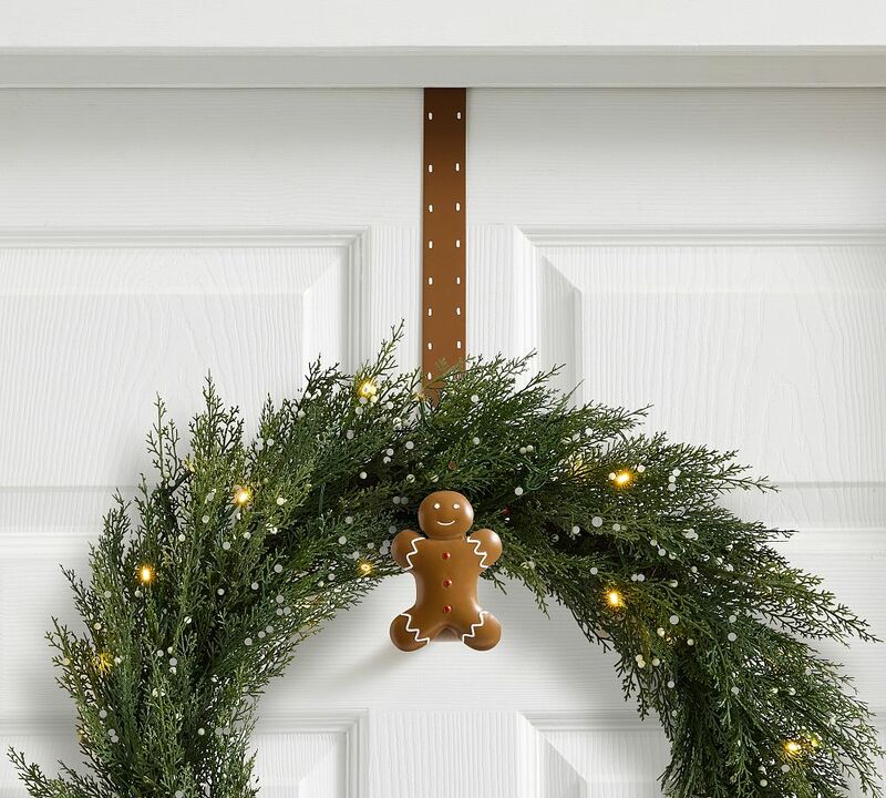 Mr. Spice Gingerbread Wreath Hanger - Brown