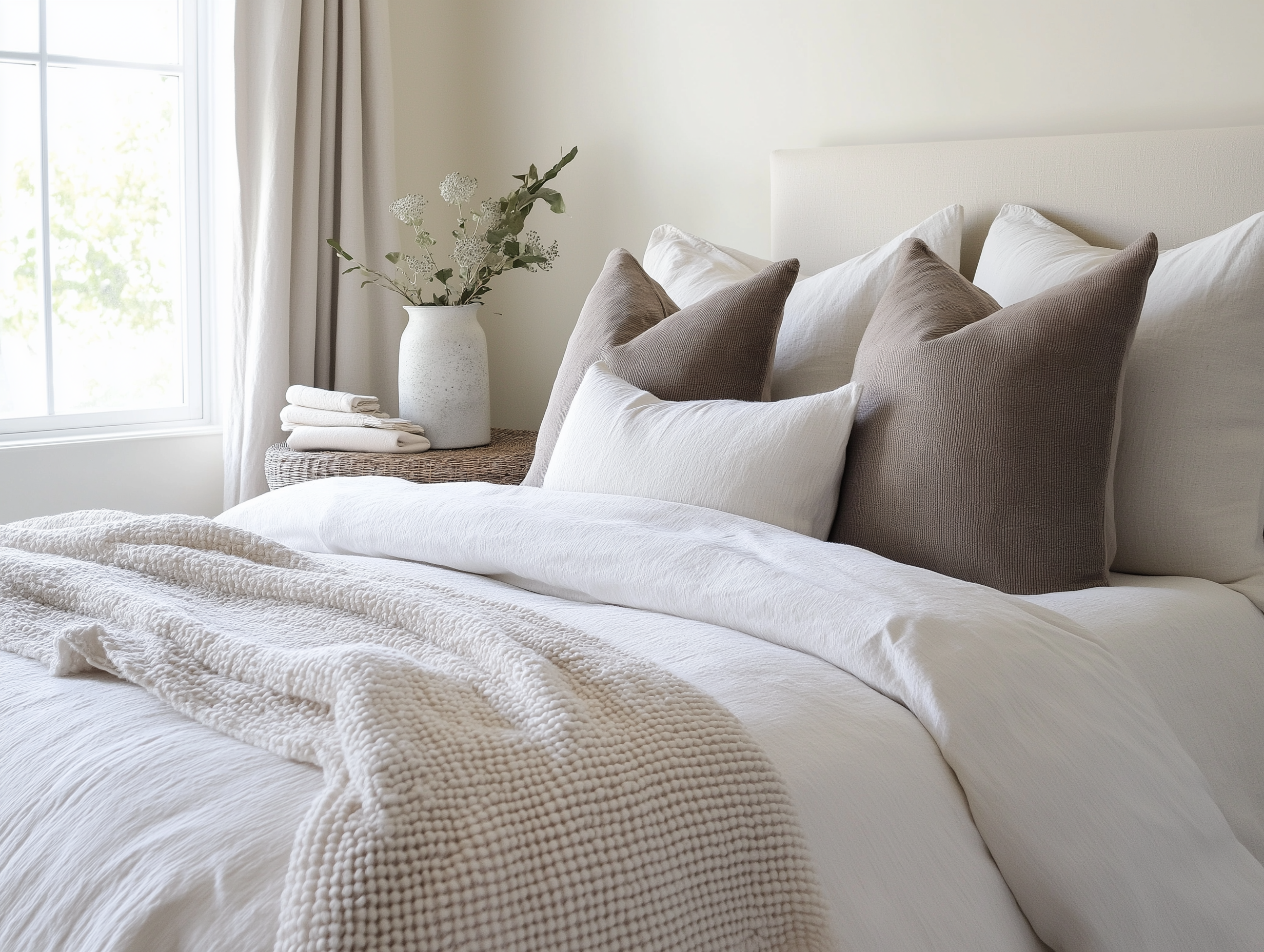 Adding textures to incorporate warmth
