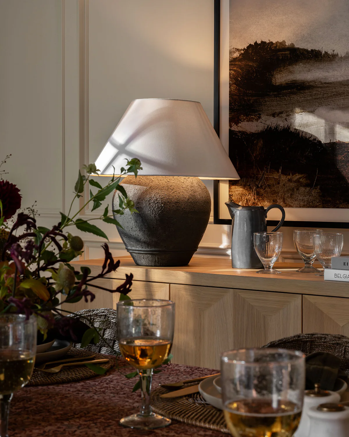 Beautiful table lamp
