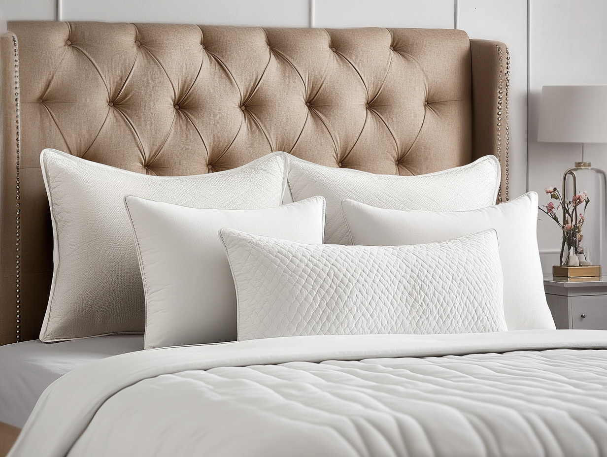 Pillow arrangement guide