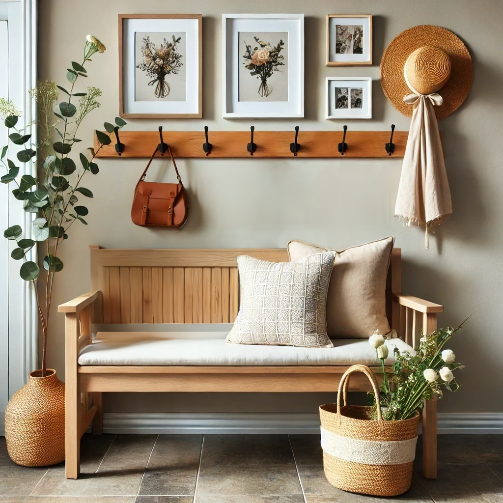 Entryway bench 